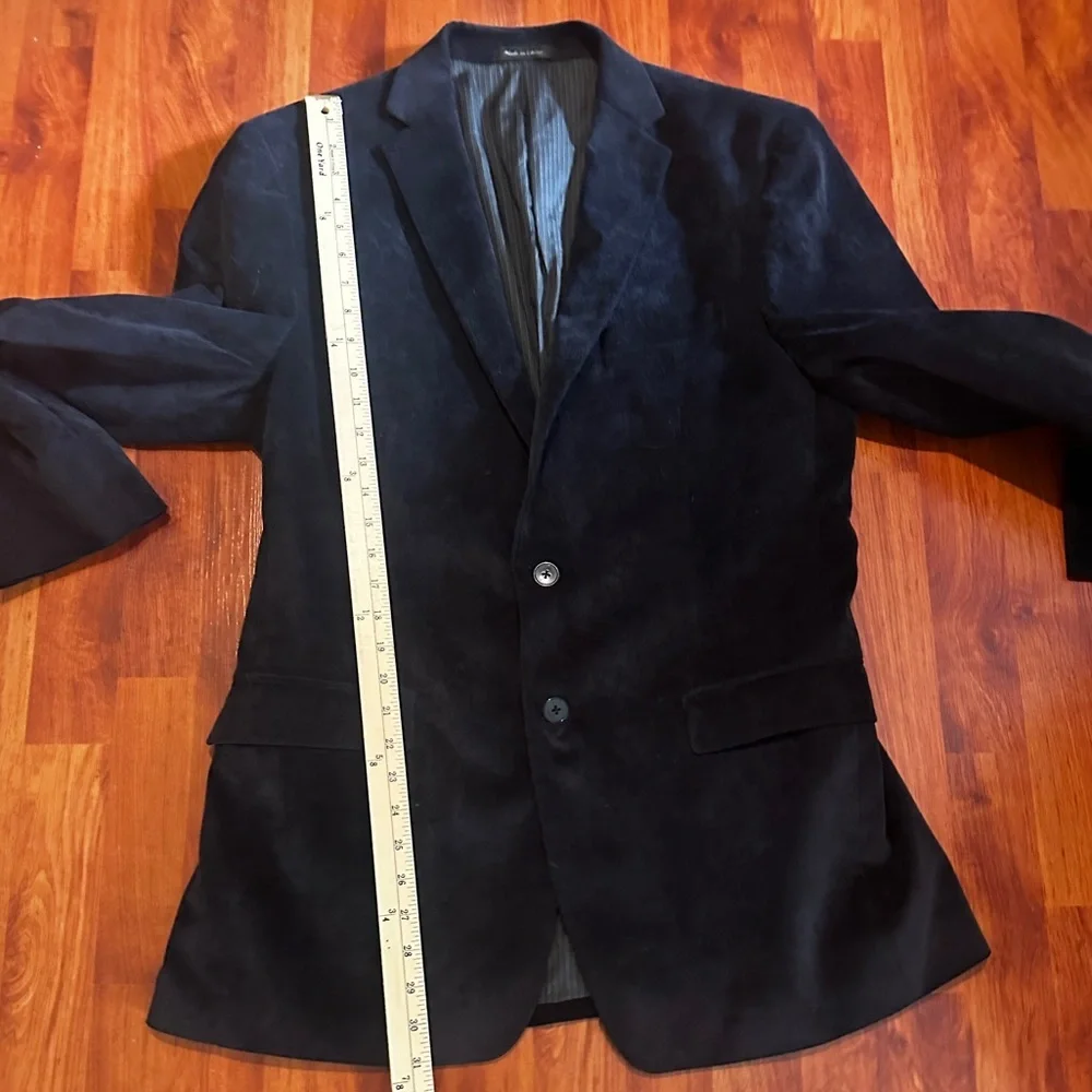 Calvin Klein Charcoal Corduroy Men's Blazer